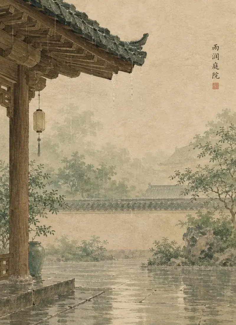 檐下听雨时 - 檐雨今日物语精选短剧