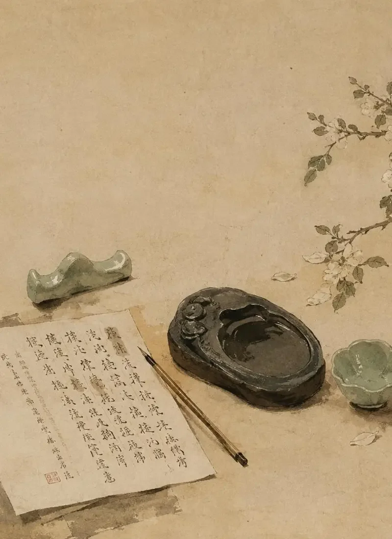 砚台边的信 - 古风言情短剧封面